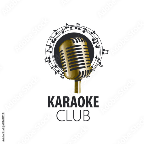 vector logo karaoke