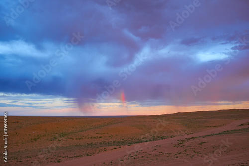 A nice typical Mongolian landscape