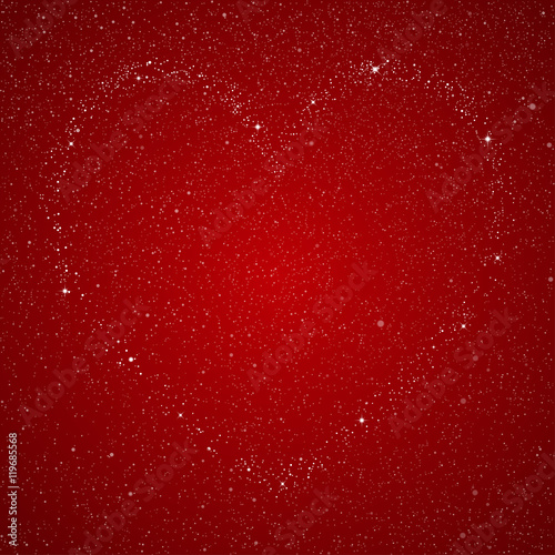  Star heart. I love you. Valentines Day.