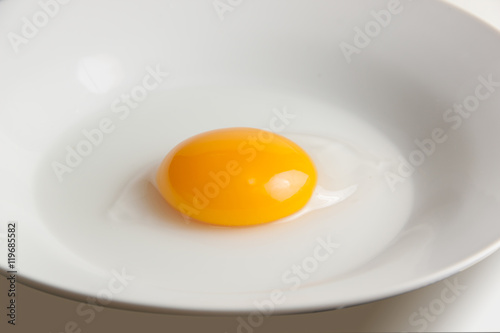 raw duck egg yolk