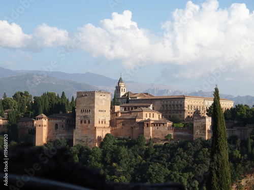 View of the Alhambra from Mirador de San Nicolas