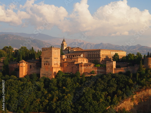 View of the Alhambra from Mirador de San Nicolas © robypsycho
