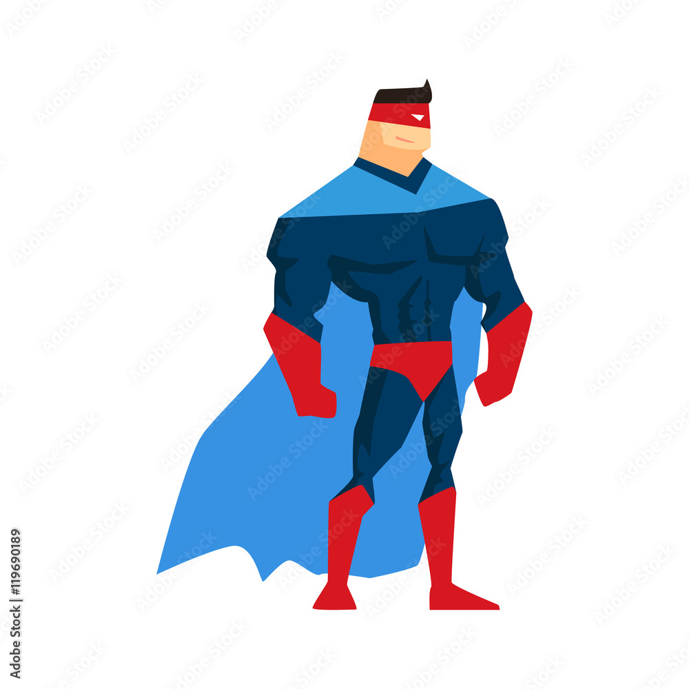 Superhero in Action, silhouette in different poses Superhero in Action, silhouette in different poses