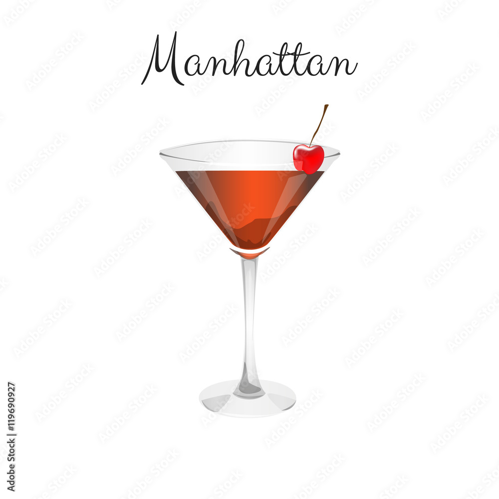 Manhattan alcohol cocktail Manhattan alcohol cocktail