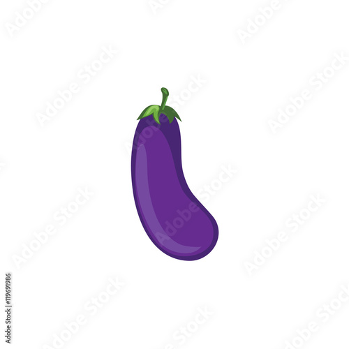 Vector Vegetables - Eggplant