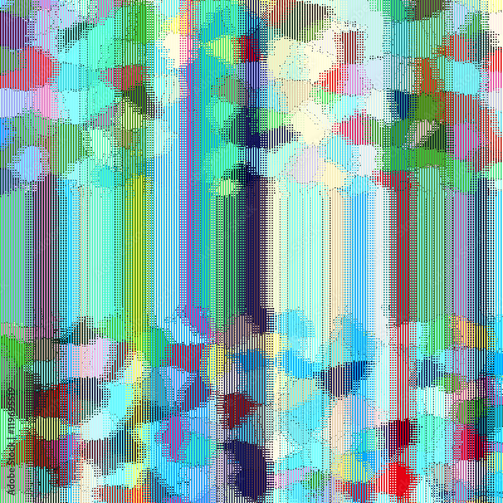 Fototapeta premium Abstract image, colorful graphics