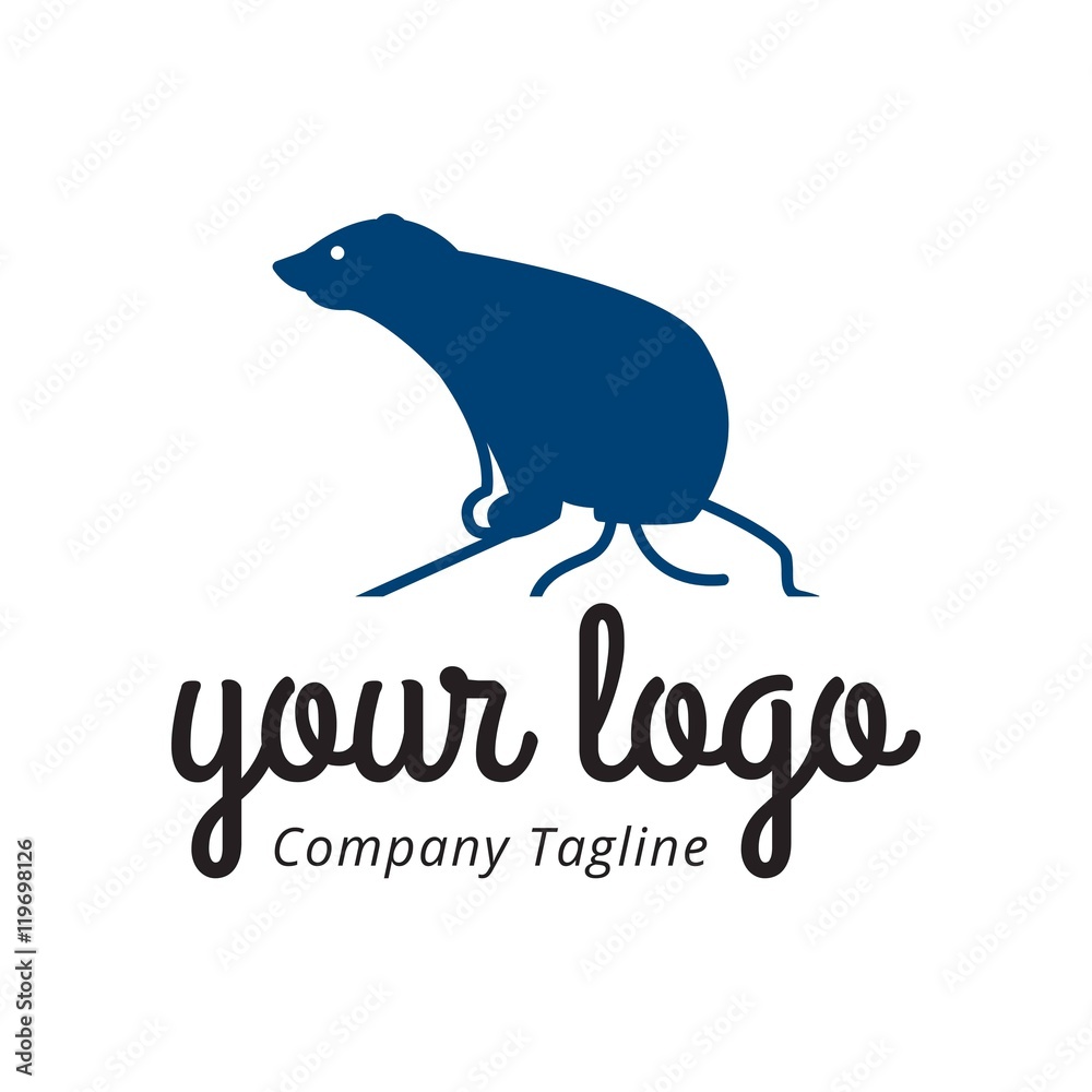 Obraz premium Polar Bear Logo