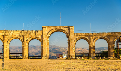 Bild auf Leinwand The Roman Circus or Hippodrome in Jerash