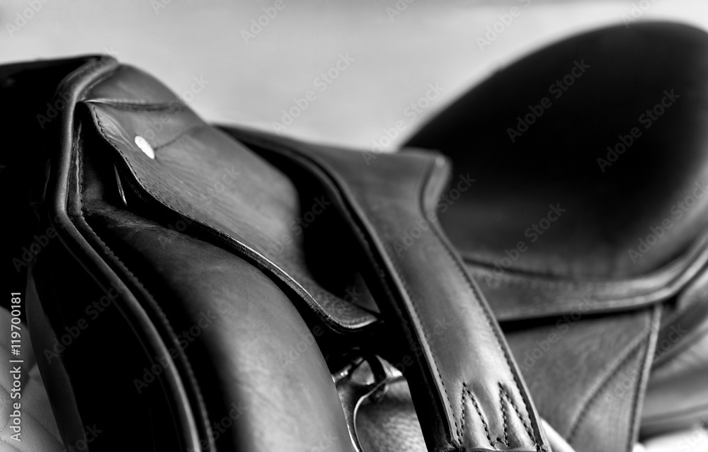 Ταπετσαρία Used Dressage Riding Saddle and Girth