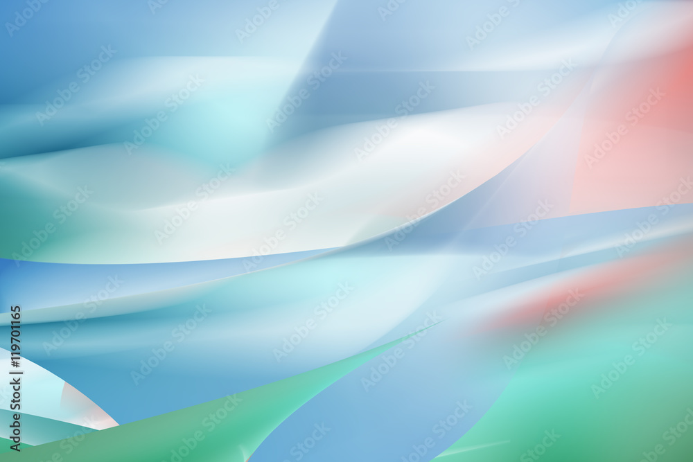 Fototapeta premium Hintergrund grün blau rosa