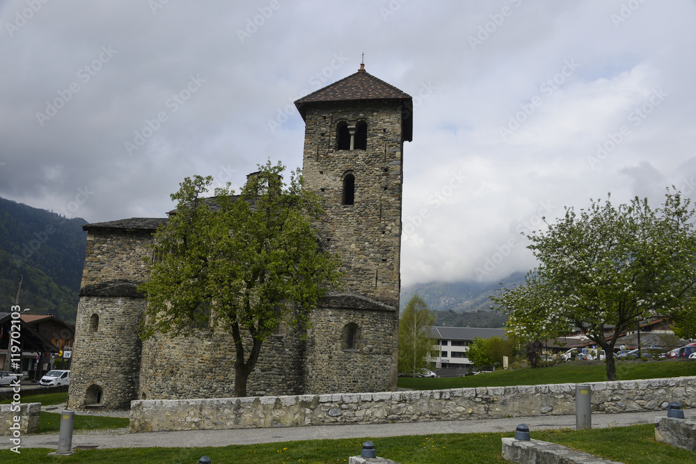 Basilique Saint Martin, XIe, 73210, Aime, Tarentaise, Savoie, France