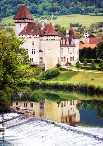 Cuadro en lienzo Château de Cléron