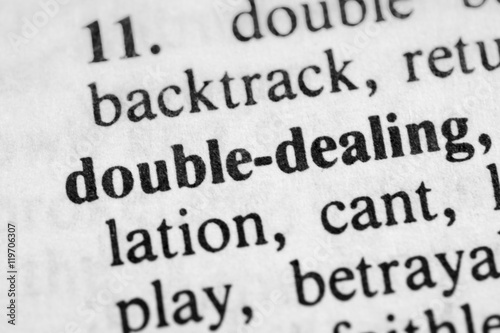 Double-dealing photo