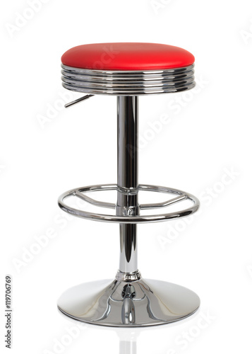 Wallpaper Mural American Diner Red Stool Torontodigital.ca