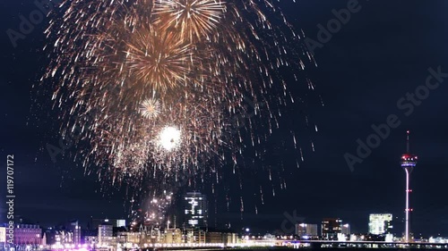 Düsseldorf Feuerwerk
