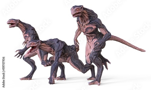 3D Illustration Monsters