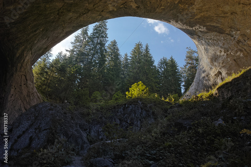 The larger bridge as seen from below, Wonderful Bridges, Plovdiv Region, Bulgaria photo