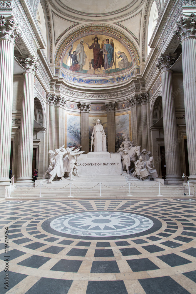Pantheon a Parigi, Francia. Sito dell'Unesco