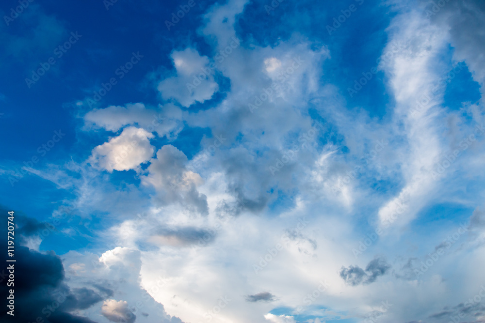 colorful dramatic sky with cloud at sunset colorful dramatic sky with cloud at sunset