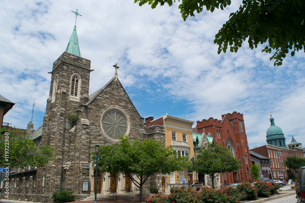Church in Downtown Harrisburg, Pennsylvania