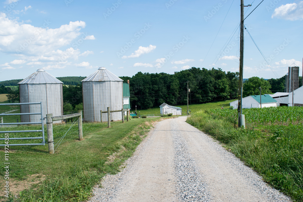 Country Roads through Glen Rock, Pennsylvania Country Roads through Glen Rock, Pennsylvania