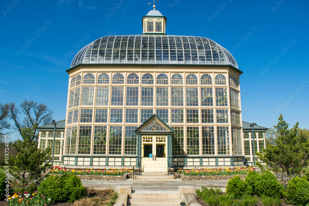 Obraz premium H.P. Rawlings Conservatory and Botanic Gardens in Druid Hill Par