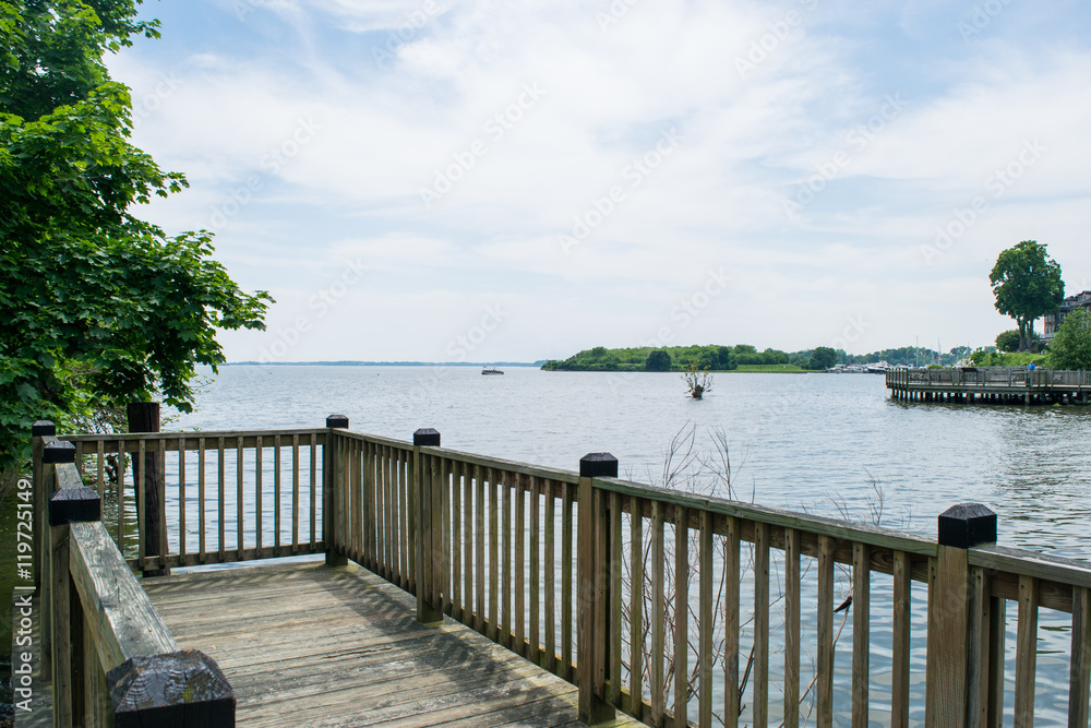 Obraz premium Havre De Grace, Maryland on a summer day