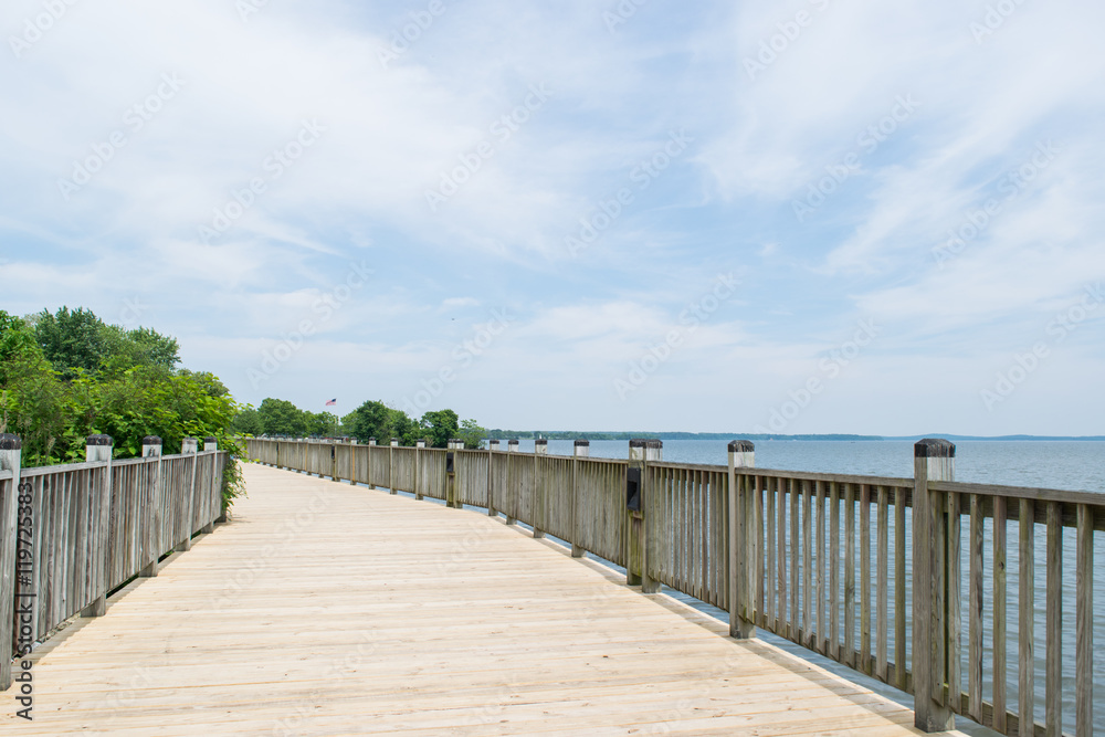 Havre De Grace, Maryland on a Summer Day