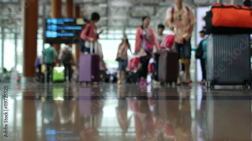 Singapore airport - passengers.