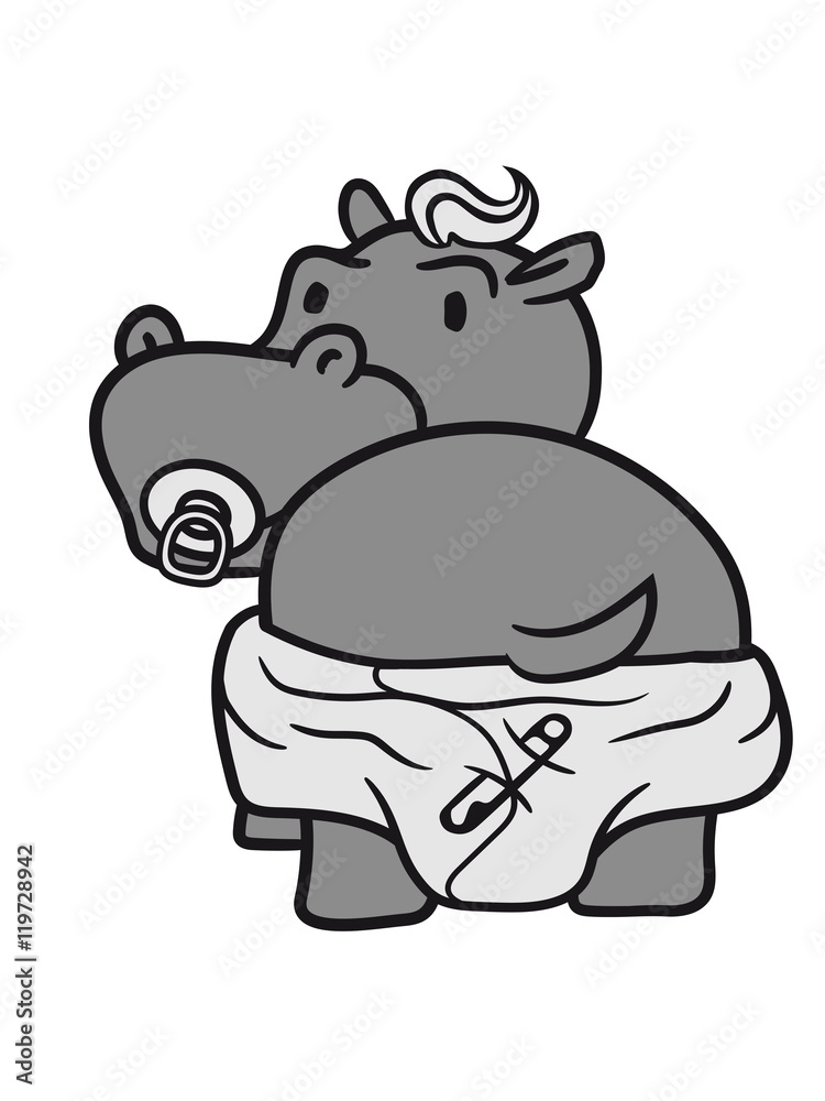 nappy pacifier toddler funny comic dick happy cartoon sweet little cute baby hippopotamus child nappy pacifier toddler funny comic dick happy cartoon sweet little cute baby hippopotamus child