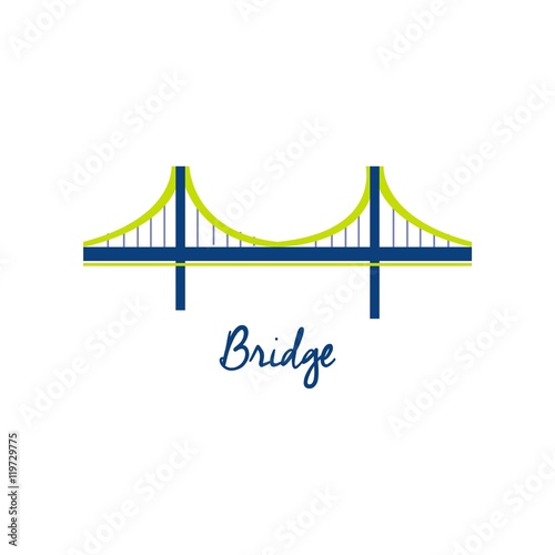 Bridge logo vector