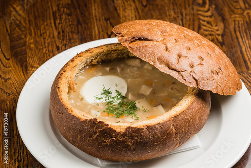 Soup in a Bread Bowl