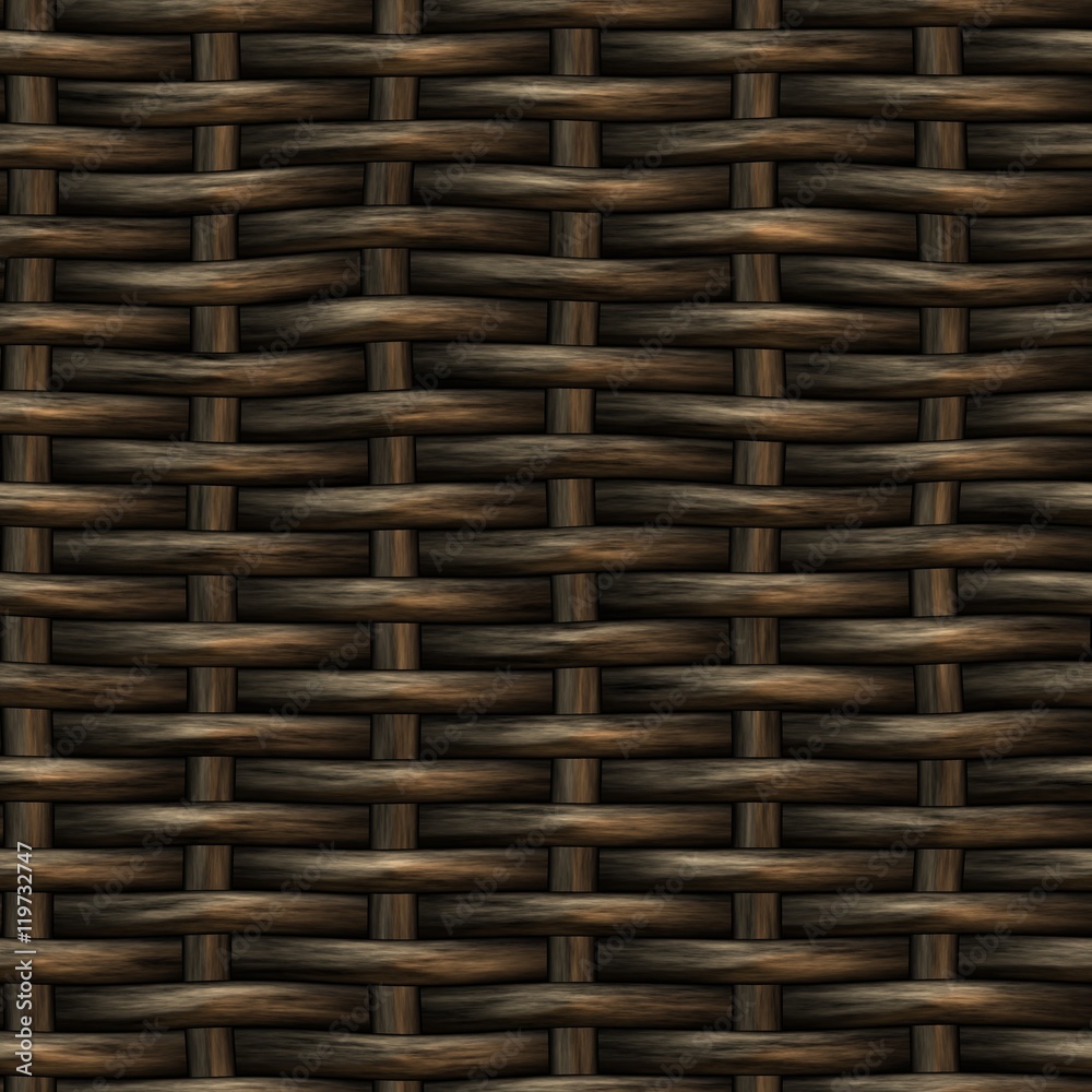 Raster Seamless Basket Wooden Weave Pattern Raster Seamless Basket Wooden Weave Pattern