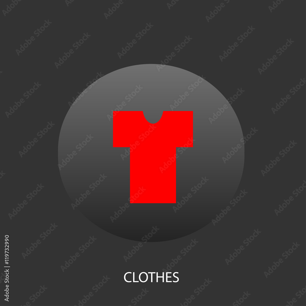 Obraz premium Undershirt icon