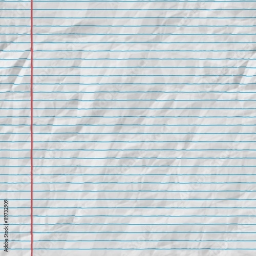 Raster Seamless Horizontal Lines On Folded Paper Texture
