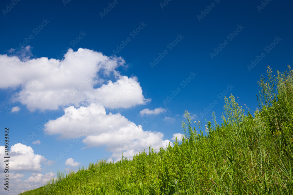 青空と雲 青空と雲
