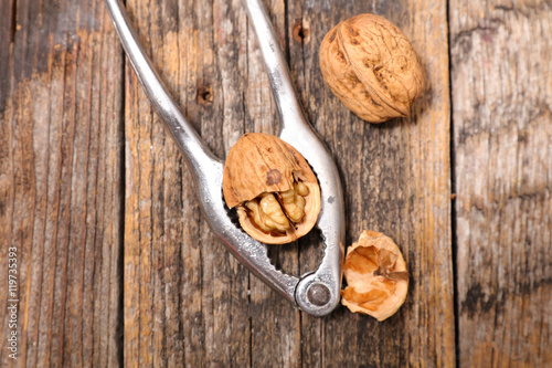 walnut and nutcracker