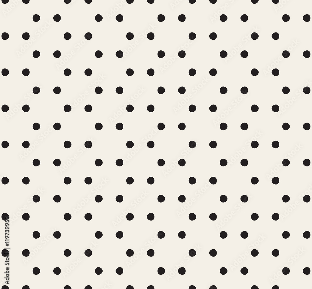 Vector Seamless Black And White Rounded Circles Geometric Pattern Vector Seamless Black And White Rounded Circles Geometric Pattern