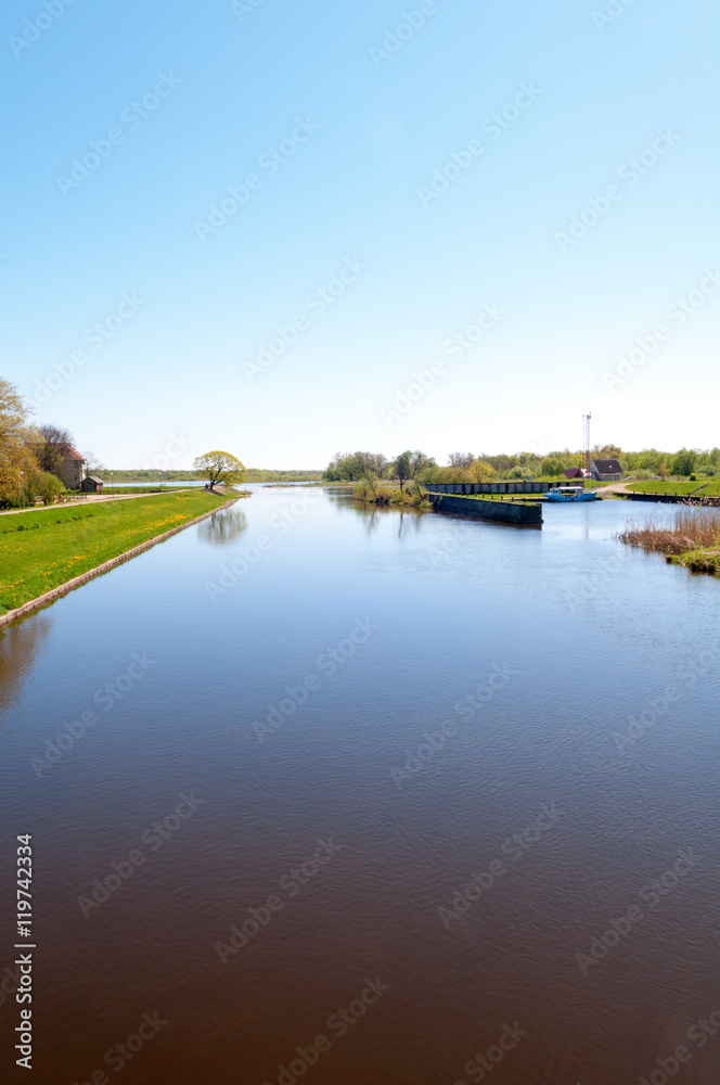 Obraz premium Pakalne River