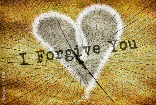 Text I Forgive You photo