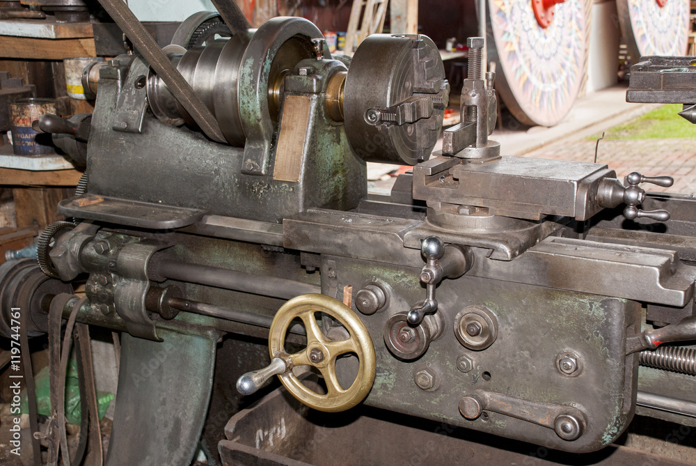 Inside an old Cart Factory - Costa Rica