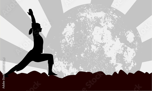 Yoga Landscape Asana