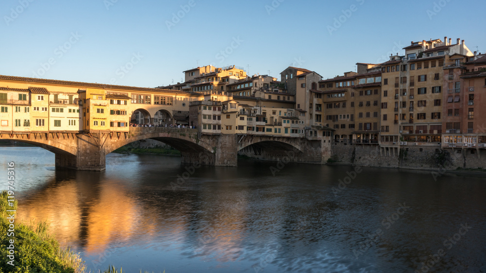 Ponte Vecchio in sunlight