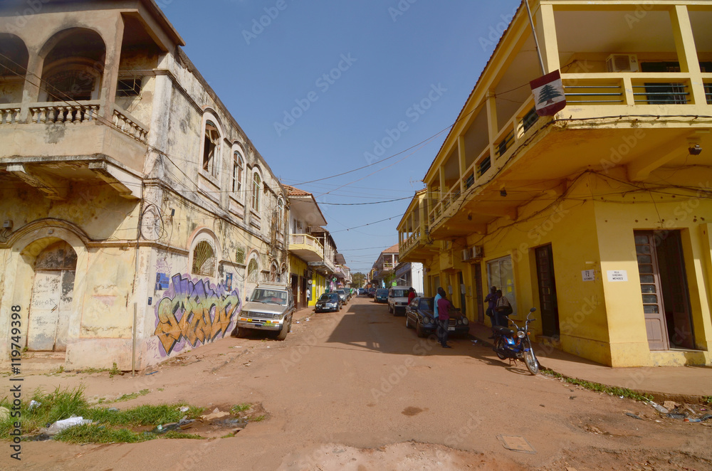 View of streets of the capital city of Guinea Bissau - city of Bissau
View of streets of the capital city of Guinea Bissau - city of Bissau
