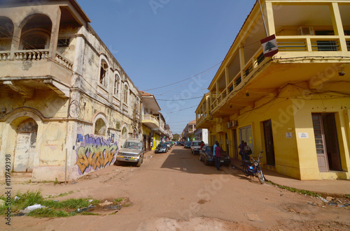 View of streets of the capital city of Guinea Bissau - city of Bissau  View of streets of the capital city of Guinea Bissau - city of Bissau   © robnaw