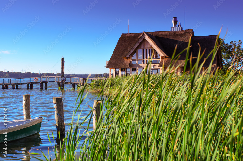 hemmelsdorfer see in der Naehe von Lübeck und ostsee