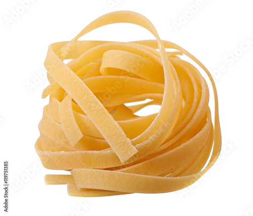 Pasta isolated on white background.