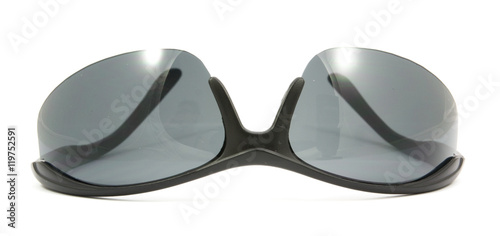 bicycle sport sunglasses on white
