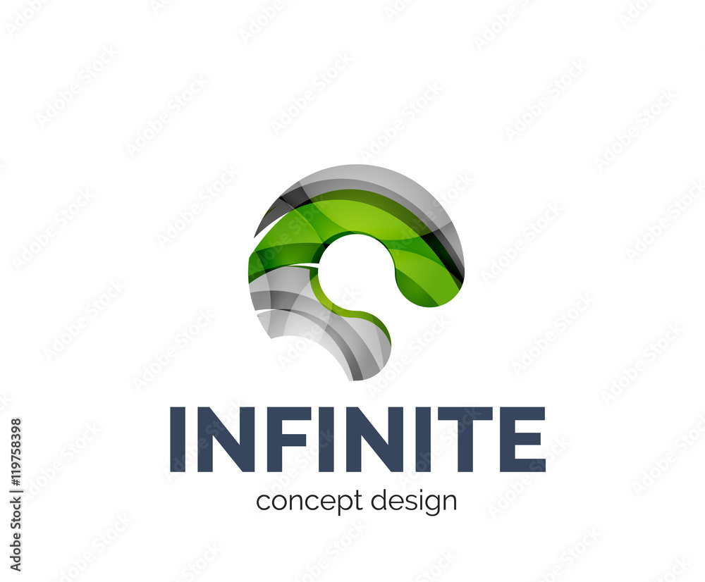 Infinite logo business branding icon Infinite logo business branding icon
