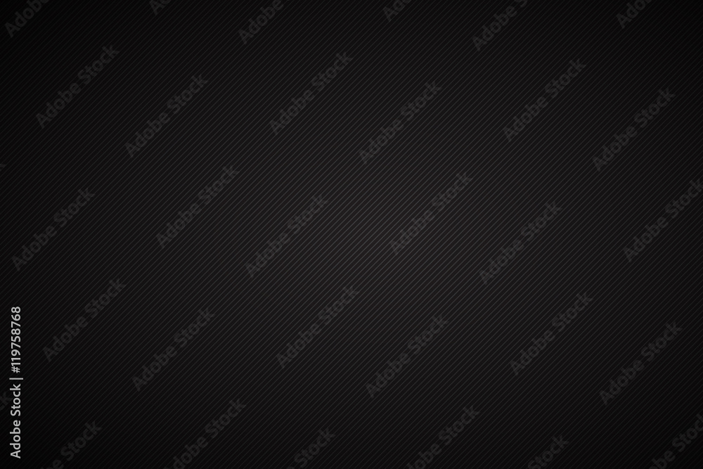 Black metal stainless steel background with diagonal stripes, vector illustration